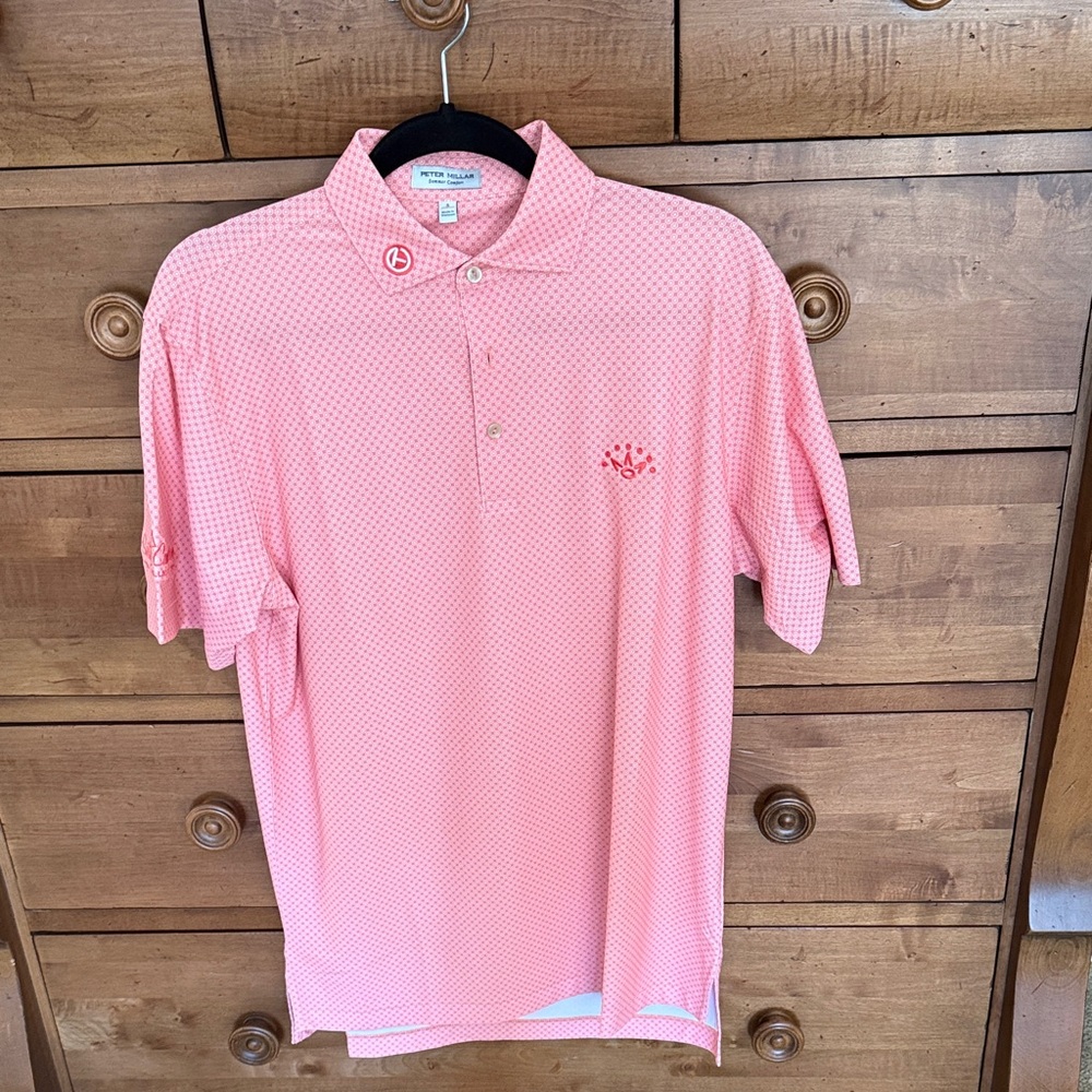 Peter Millar Scotty Cameron Coral Polo Shirt